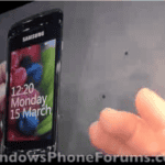 Windows Phone 7 Series Handset Unveiled: This Time it's Samsung!