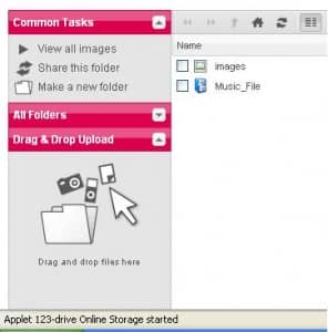 Java upload, simple as drag and drop.