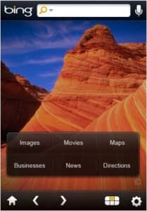 Microsoft Bing for iPhone