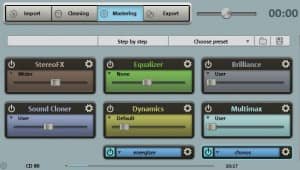 The Mastering tools