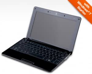 ASUS 1005HGO netbook with mobile broadband