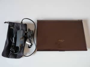 Even the charger gets a nice drawstring bag.