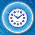 shower clock