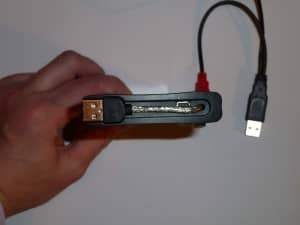 The two USB plus the attached.