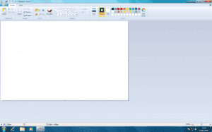 Windows 7 - Paint Interface